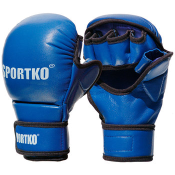 SportKO, Rękawice MMA, PK7, niebieski - SportKO
