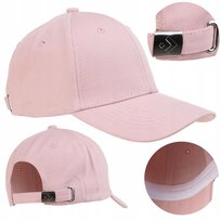 Sportowa Czapka Z Daszkiem Unisex Różowa Klasyczna Bejsbolówka Moraj Pink