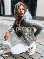 Sportowa kurtka damska pikowana LILYWOOL zielona Dstreet TY3712-XXL Inna marka