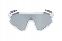 SPORTOWE OKULARY PRZECIWSŁONECZNE OX OPTICS VELOX WHITE MIRROR LUSTRZANE