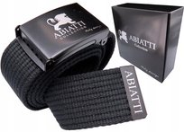 Sportowy Parciany Pasek Do Spodni Super Jakość Bawełna Abiatti Różne Kolory