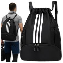 Sportowy plecak ze ściągaczem na trening siłownię worek na gimnastykę