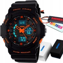 Sportowy Zegarek Dziecięcy Dla Chłopca S-Shock Led