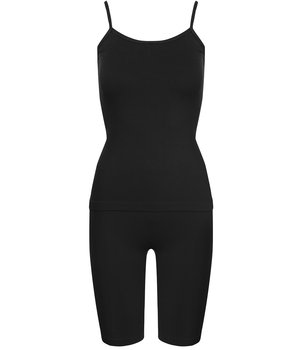 Sportowy zestaw komplet legginsy + top na ramiączka TULLY-2XL/3XL - Agrafka