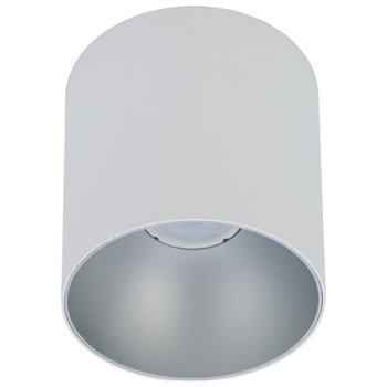 Spot LAMPA sufitowa POINT TONE 8220 Nowodvorski metalowa OPRAWA tuba downlight biały srebrny - Nowodvorski