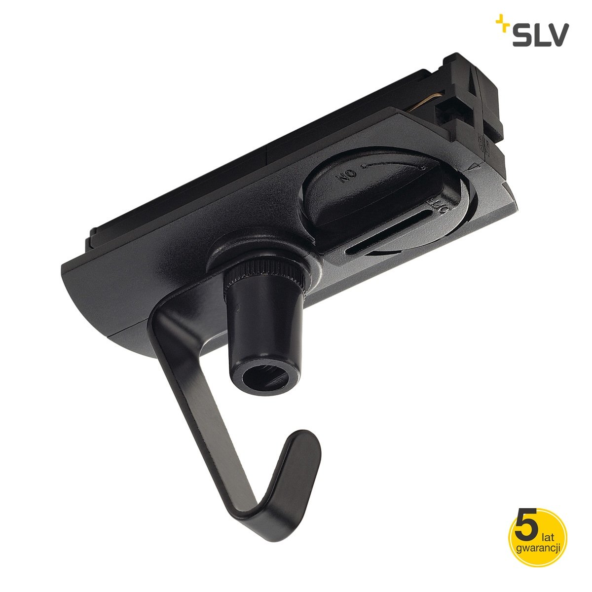 Spotline, Adapter do szyny 1-fazowej z zaczepem, czarny