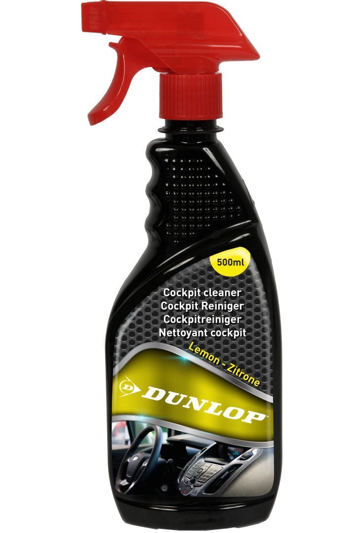 Фото - Автошампунь Dunlop Spray do czyszczenia kokpitu cytryna  500ml 