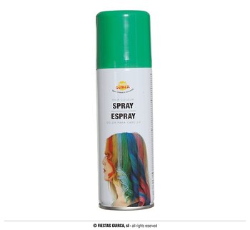 Spray Do Włosów Fluorescencyjny Świecący Zielony - ABC