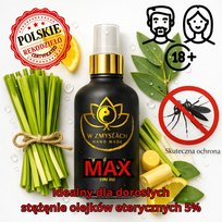 Spray na komary 100ml 5% dla dorosłych -ekologiczny, tylko z olejków eterycznych