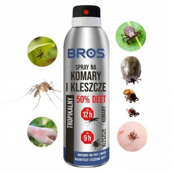 Spray na komary i kleszcze 50 % Deet 90 ml Bros - Bros