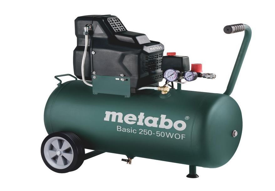 Sprężarka bezolejowa METABO basic, 50 l 601535000