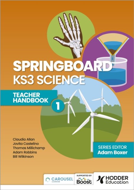 Springboard: KS3 Science Teacher Handbook 1 - Adam Boxer | Książka w Empik