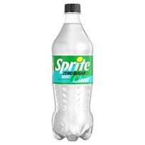 Sprite Zero Sugar Napój gazowany o smaku cytrynowo-limonkowo-miętowym 850 ml