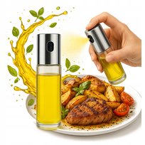 Spryskiwacz do oleju oliwy 100ml szklany rozpylacz kuchenny dozownik olej Bimberek