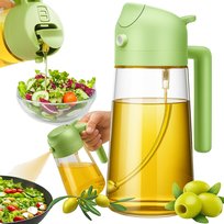 Spryskiwacz Szklany Do Oliwy Oleju Octu Dozownik W Sprayu Rozpylacz 470 Ml PrzydaSie.pl