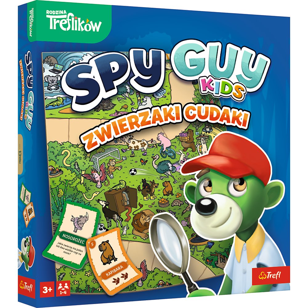 Trefl Spy Guy Kids Zwierzaki Cudaki