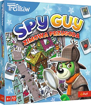 Spy Guy Zimowa Przygoda, gra planszowa, 02516, Trefl - Trefl