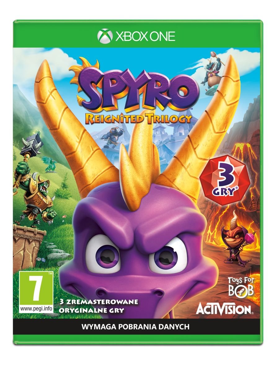 Spyro: Reignited Trilogy, Xbox One