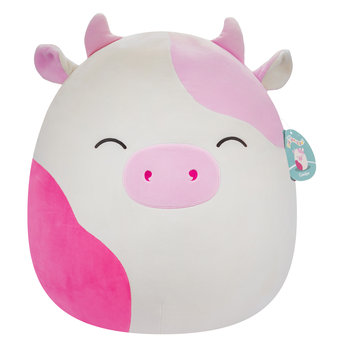 SQK - Large Plush (16" Squishmallows) (Caedyn - Pink Spotted Cow W/Closed Eyes) Phase 18 - Squishmallows