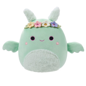 SQK - Little Plush (7.5" Squishmallows) (Tove - Mint Green Mothman W/Flower Crown and Fuzzy Belly) Phase 19 - Squishmallows