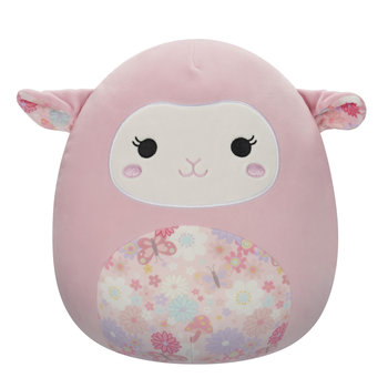 SQK - Medium Plush (12" Squishmallows) (Lala - Pink Lamb W/Floral Ears and Belly) Phase 19 - Squishmallows