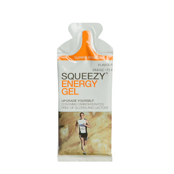 Squeezy, Żel energetyczny, brzoskwinia-pomarańcza, 33g  - SQUEEZY