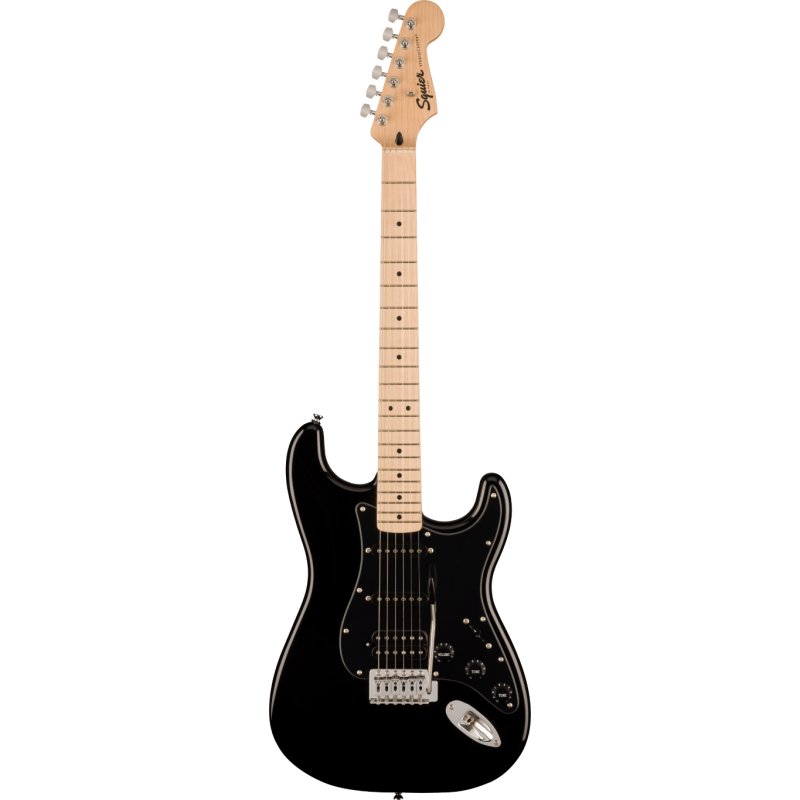 Squier エレキギター Sonic Stratocaster HSS Squier by Fender SONIC STRATOCASTER HSS Black エレキギター