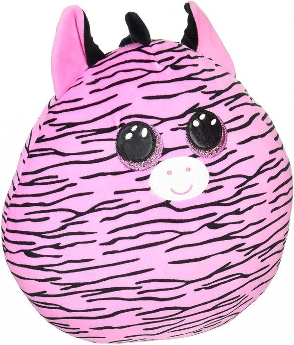 Фото - М'яка іграшка Ty Squish-a-Boos Zoey różowa zebra 22 cm 