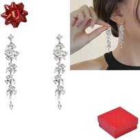 Srebrne kolczyki damskie posrebrzane Biżuteria dla Kobiet cyrkonia prezent