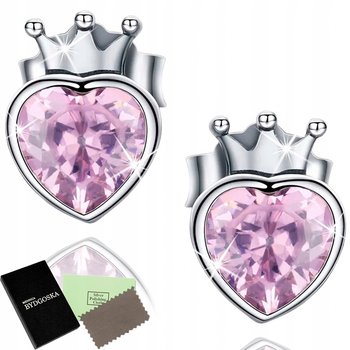 Srebrne Kolczyki Dla Dziewczynki Księżczniczki - Mennica Bydgoska