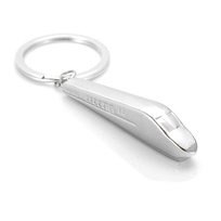 Srebrny brelok do kluczy lokomotywa pociąg pendolino prezent dla kolejarza