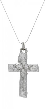 Srebrny krzyż 925 - Rosanto