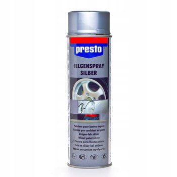 Srebrny Lakier Do Felg | Spray 500Ml Presto - Motip