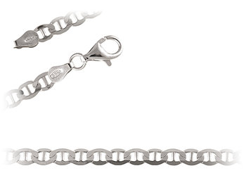 Srebrny łańcuch Marina, Mariner, Gucci (100) fl176 - 60 cm - FALANA