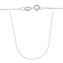 Srebrny łańcuszek 925 Klasyczny Ankier 42 cm Monilu