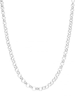 Srebrny łańcuszek rolo 50 cm 925 - Rosanto