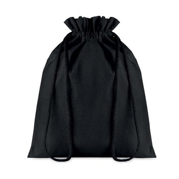 Średnia bawełniana torba UPOMINKARNIA Czarny 2 szt - KEMER