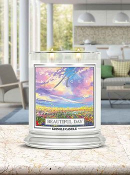 Średnia świeca Beautiful Day Kringle Candle - Kringle Candle