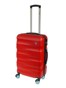 Średnia walizka DIELLE 150 Czerwona - Dielle