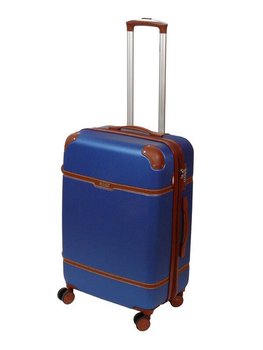 Średnia walizka DIELLE 160 Granatowa - Dielle