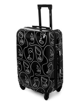 Średnia walizka KEMER RGL PRINT M Art - KEMER