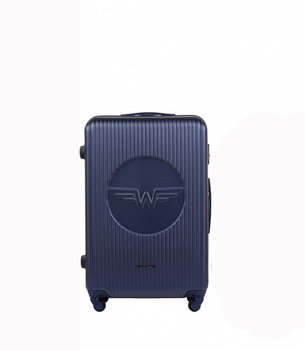 Średnia walizka KEMER WINGS SWL01 M Granatowa - KEMER