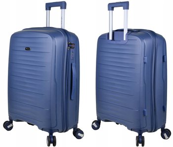 Średnia walizka na kółkach z polipropylenu firmy SunBag model Aeris Horizon - SunBag