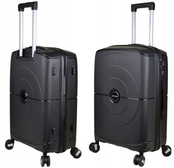 Średnia walizka na kółkach z polipropylenu firmy SunBag model CORE 65 - SunBag