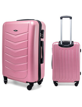 Średnia walizka PELLUCCI RGL 520 M Pudrowy róż - PELLUCCI