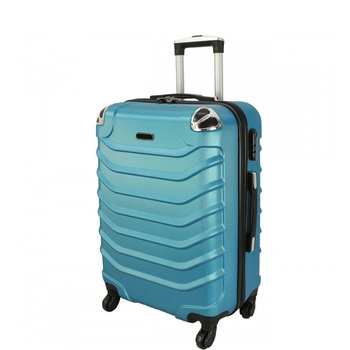 Średnia walizka PELLUCCI RGL 730 M Metaliczno Niebieska - metaliczny niebieski - PELLUCCI