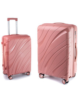 Średnia walizka PELLUCCI RGL PP5 M Rose red - KEMER
