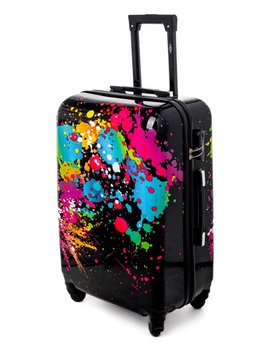 Średnia walizka podróżna 5188 Ciapki - Inna marka