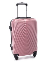 Średnia walizka podróżna 663 XL ROSE RED Inna marka