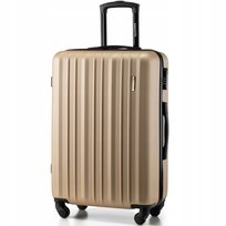 Średnia walizka podróżna na kółkach RYANAIR WIZZAIR 58L twarda ZAGATTO